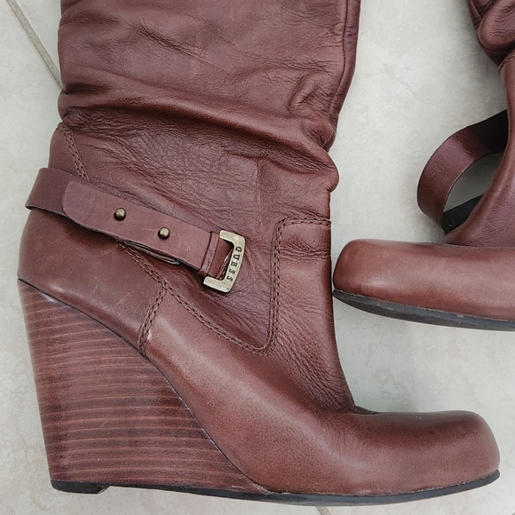 Guess Leather Boots - Picture 3 of 4